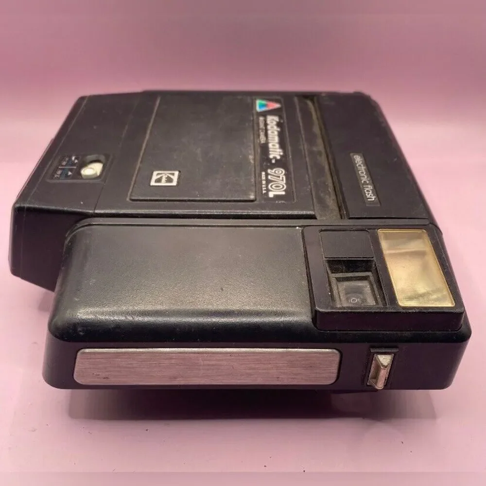 Kodamatic 970L Instant Camera Electronic Flash Untested Vintage